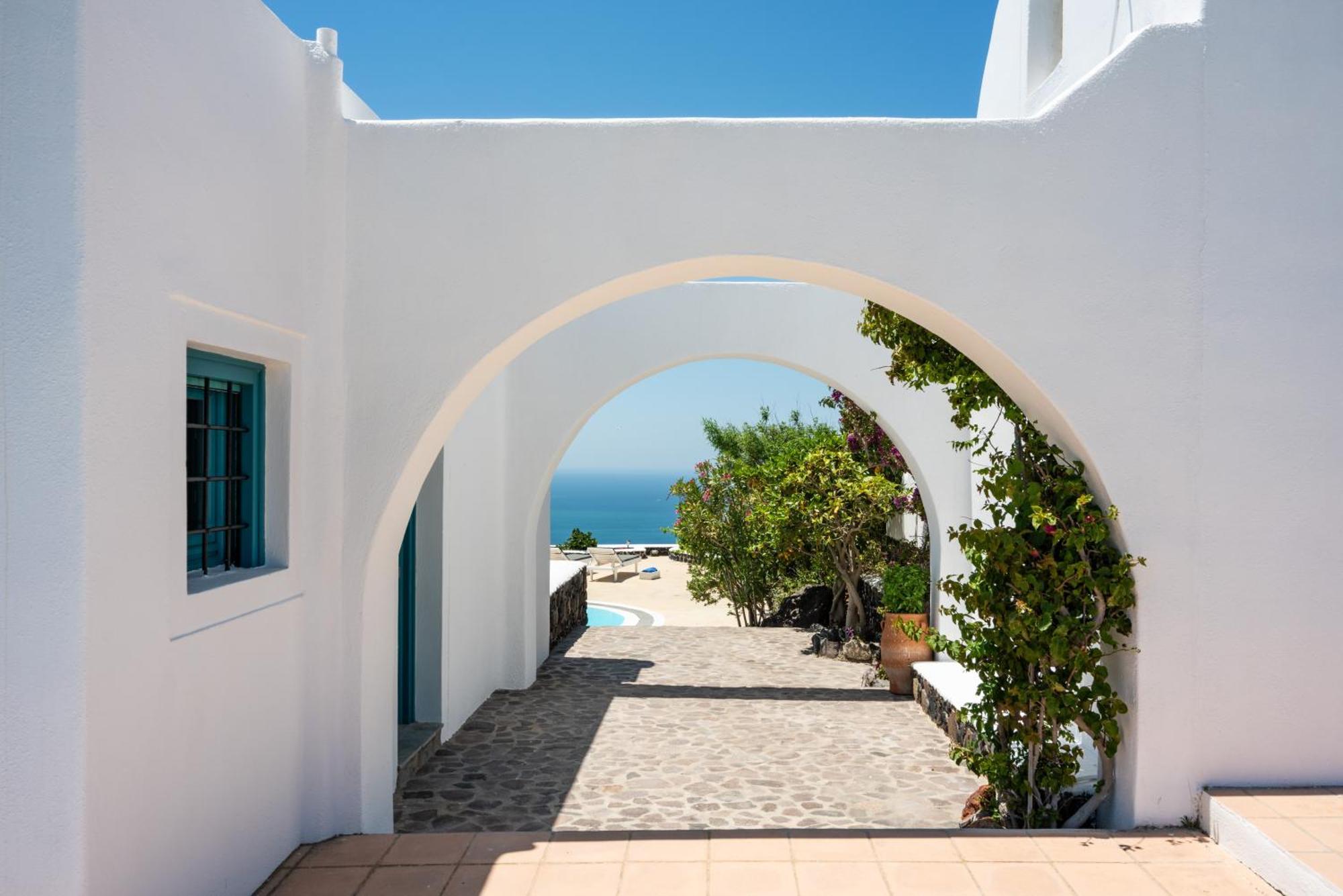 Villa Oinos - Sunset Views Ormos Athinios Exteriör bild