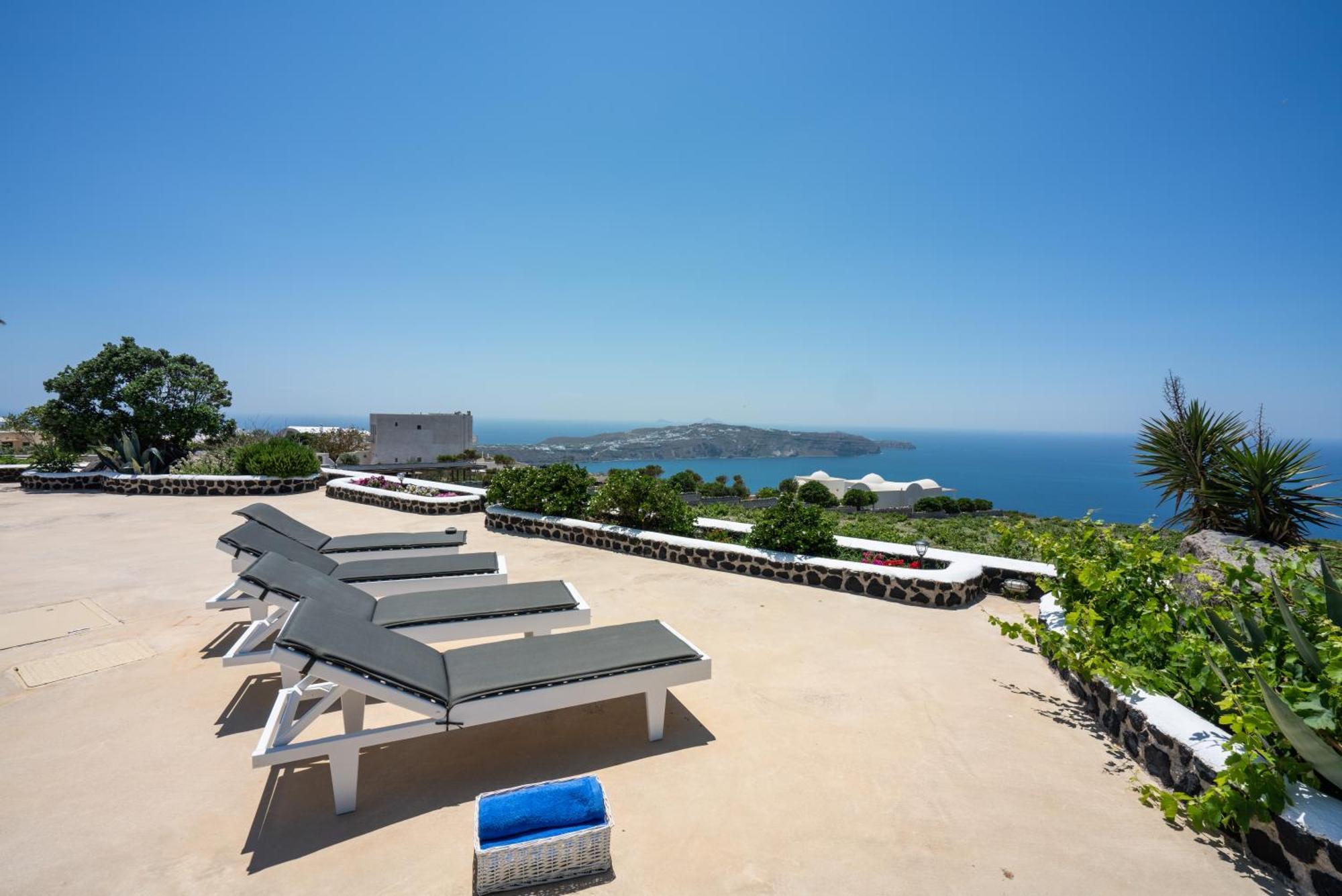 Villa Oinos - Sunset Views Ormos Athinios Exteriör bild