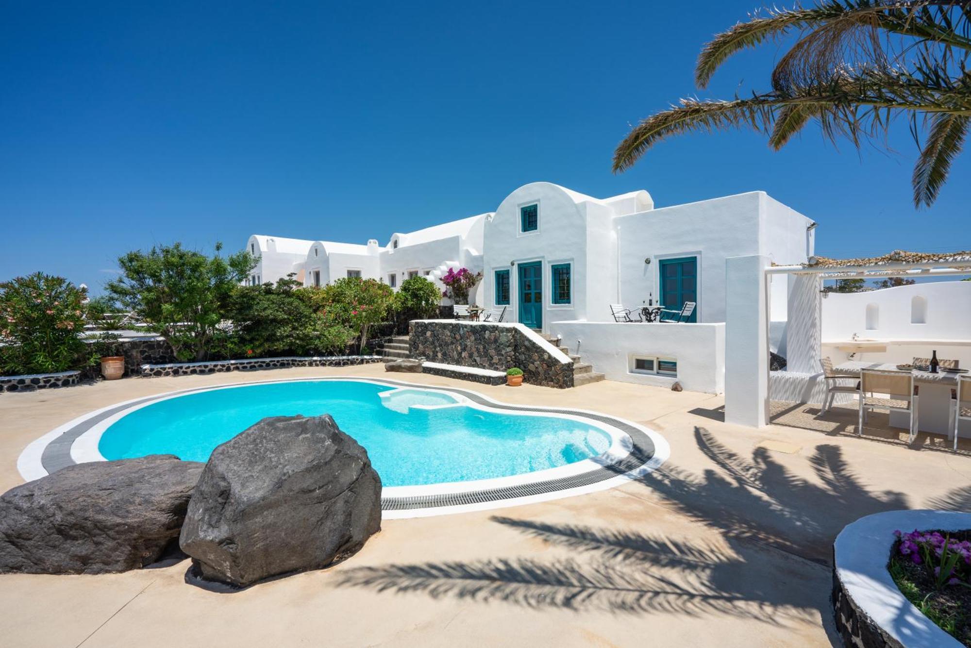 Villa Oinos - Sunset Views Ormos Athinios Exteriör bild